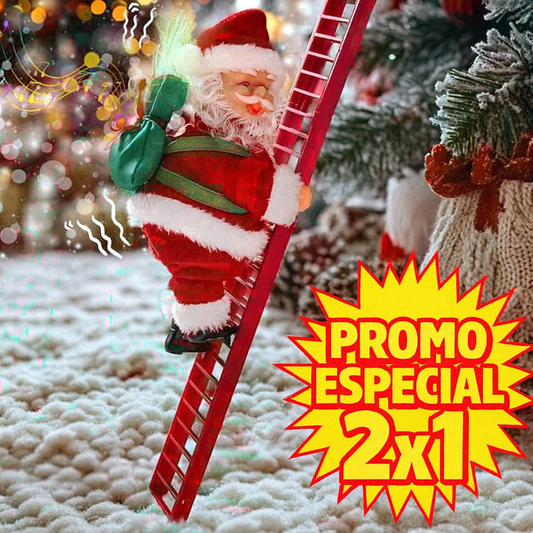 ✨GOLDEN SANTA🎅 – 🎶 Papá Noel con Escalera Musical 🎶 (PROMO 2X1)